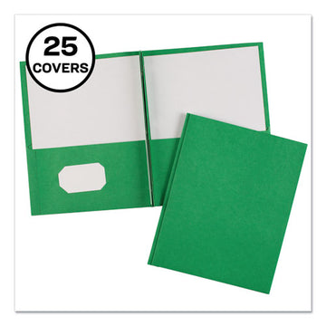 Avery® Two-pocket Folder, Prong Fastener, 0.5" Capacity, 11 X 8.5, Green, 25-box freeshipping - TVN Wholesale
